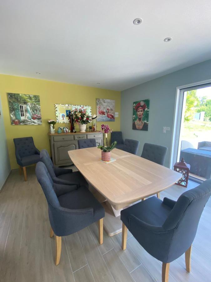 Maison De Vacances Contemporaine, Plein Perigord Pourpre Sainte-Foy-de-Longas Eksteriør bilde