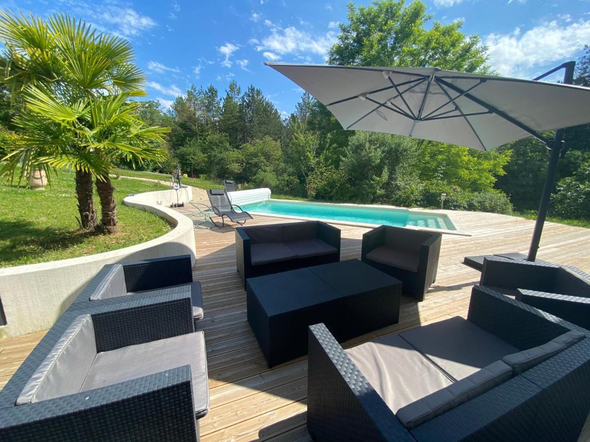Maison De Vacances Contemporaine, Plein Perigord Pourpre Sainte-Foy-de-Longas Eksteriør bilde